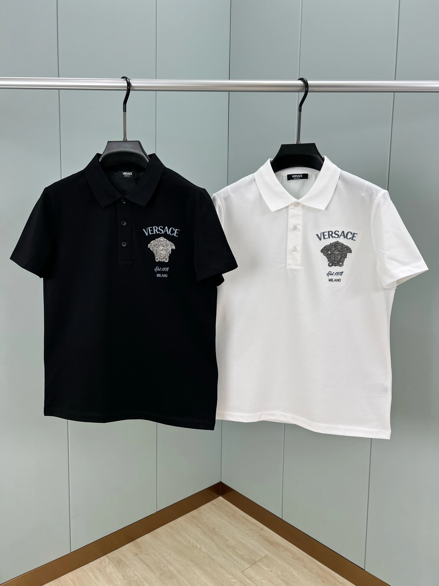 wg.luxury- V5rs135 embroidery Polo 2Colour item:E-F355B1655-2